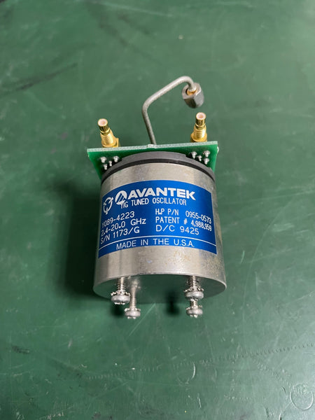 HP Agilent 0955-0573 YIG Tuned Oscillator 2.4 - 20 GHz ,for 8720/8722 VNA series - XG eqpt