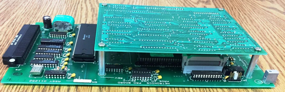 Metronics D11254 Rev-C Pro Board with Metronics QC3000 Graphics Card