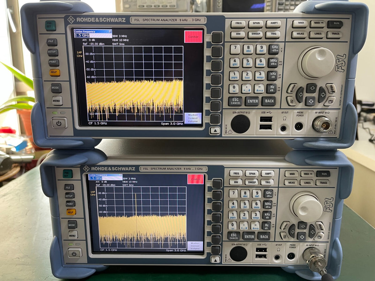 Rohde & Schwarz FSL3 Spectrum Analyzer 9 kHz - 3 GHz _ 0776 - XG eqpt
