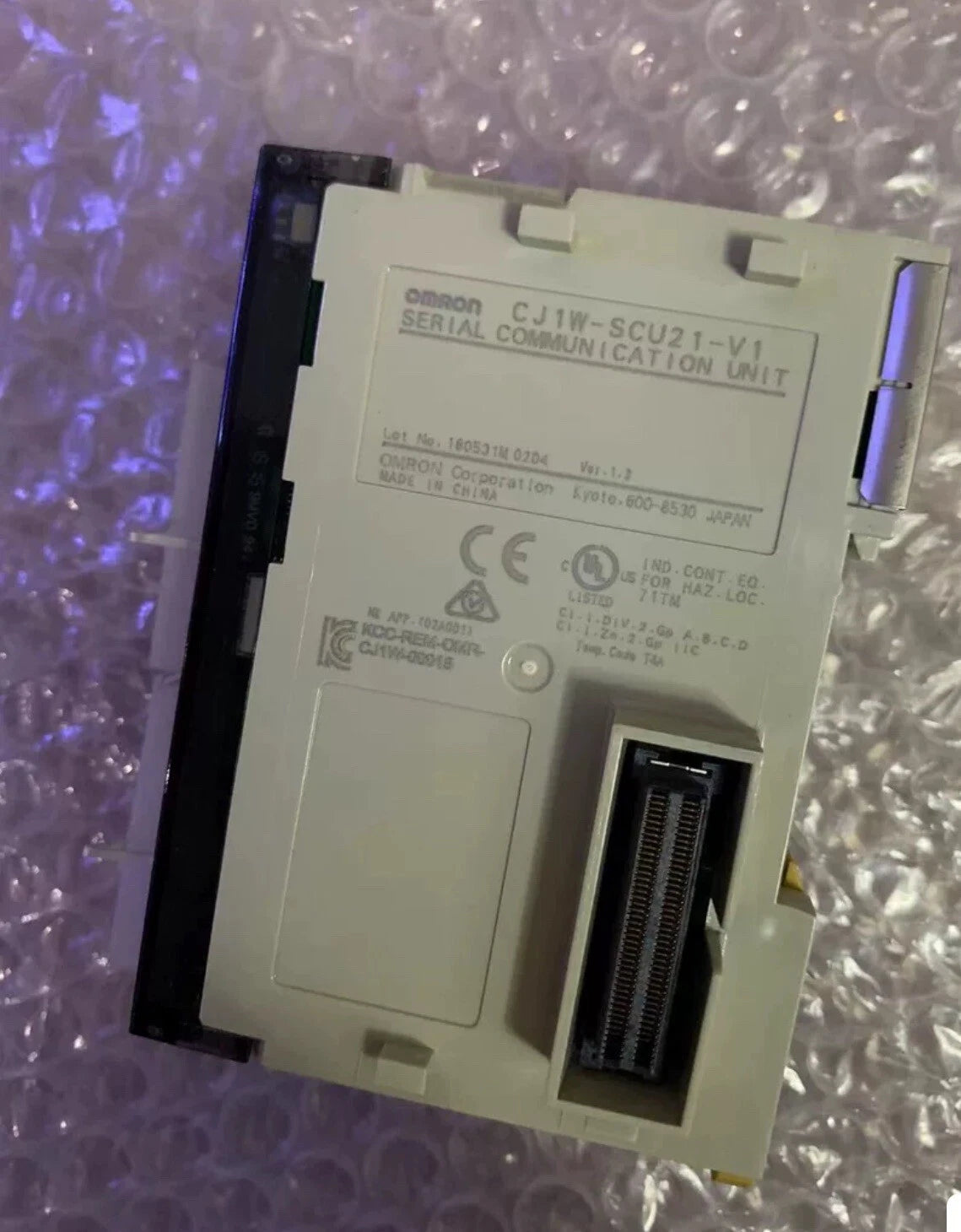 OMRON CJ Integrated Serial Communications Unit CJ1W-SCU21-V1