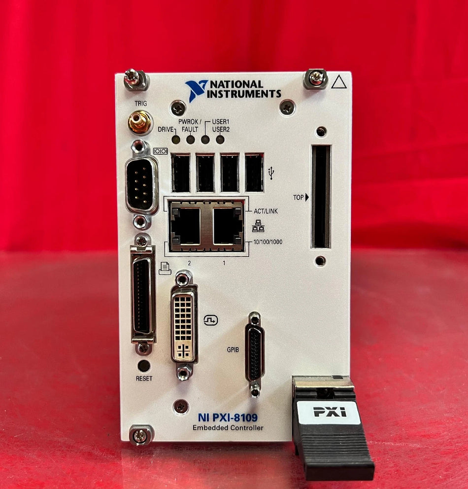 National Instruments PXI-8109 PXI Controller, 2.66 GHz Dual-Core Intel i7