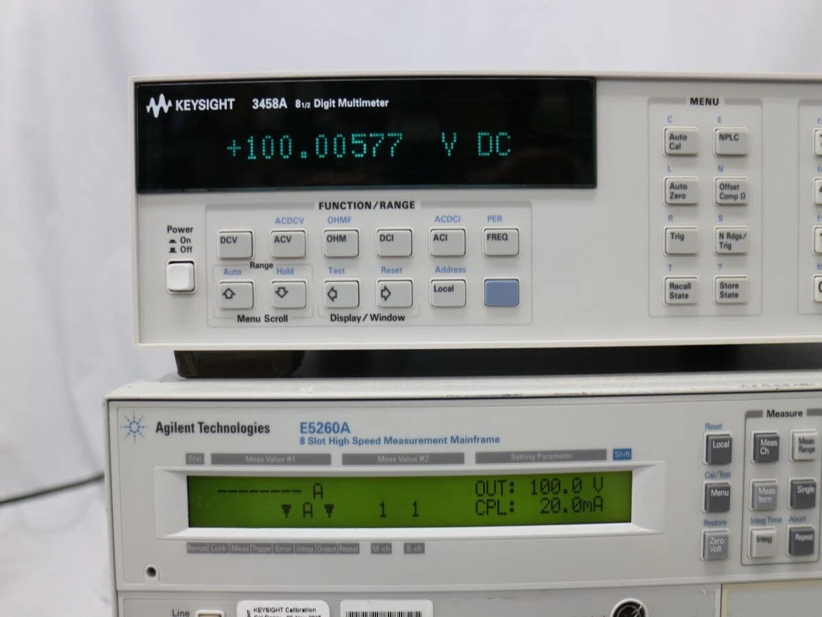 Agilent E5260A E5291A*8 IV Analyzer 8-Slot Mainframe Support