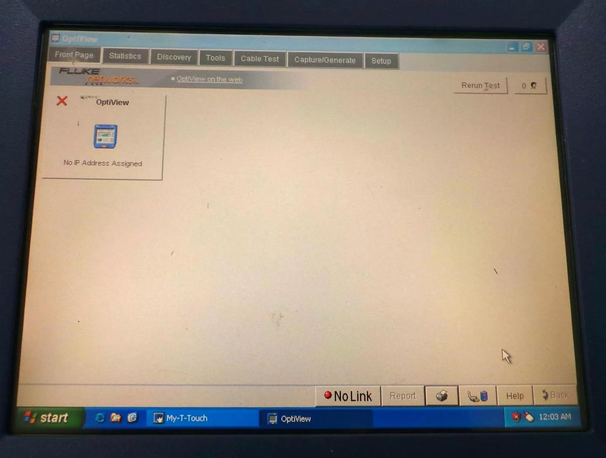 Fluke OptiView Series II Integrated Network Analyzer