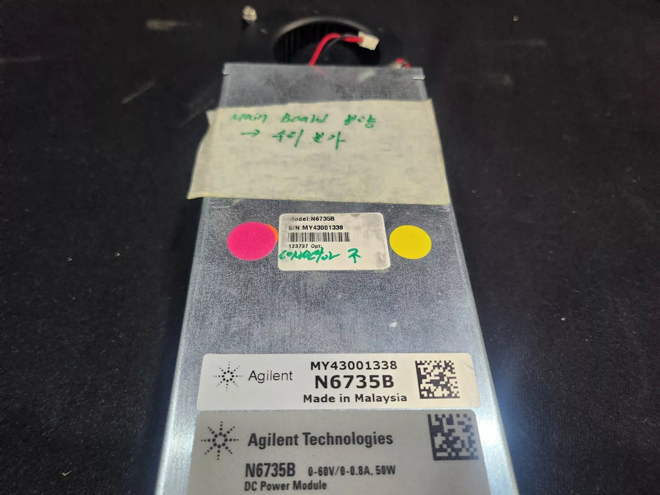 Agilent N6735B DC Power Module 60V 0.8A 50W AS-IS (1338)