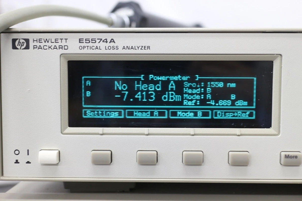 HP E5574A 015/020 Optical Loss Analyzer