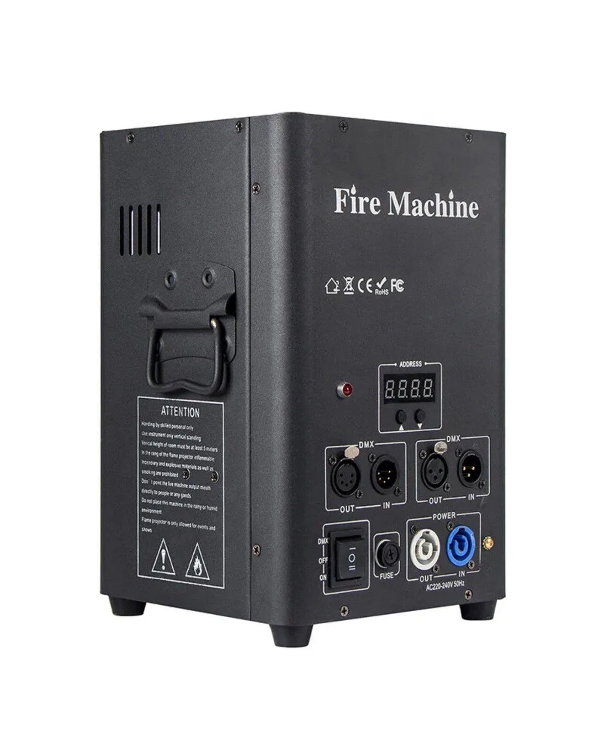 2023 Fire Machine Flame Thrower Stage Effect One Head Safe Channel Projector