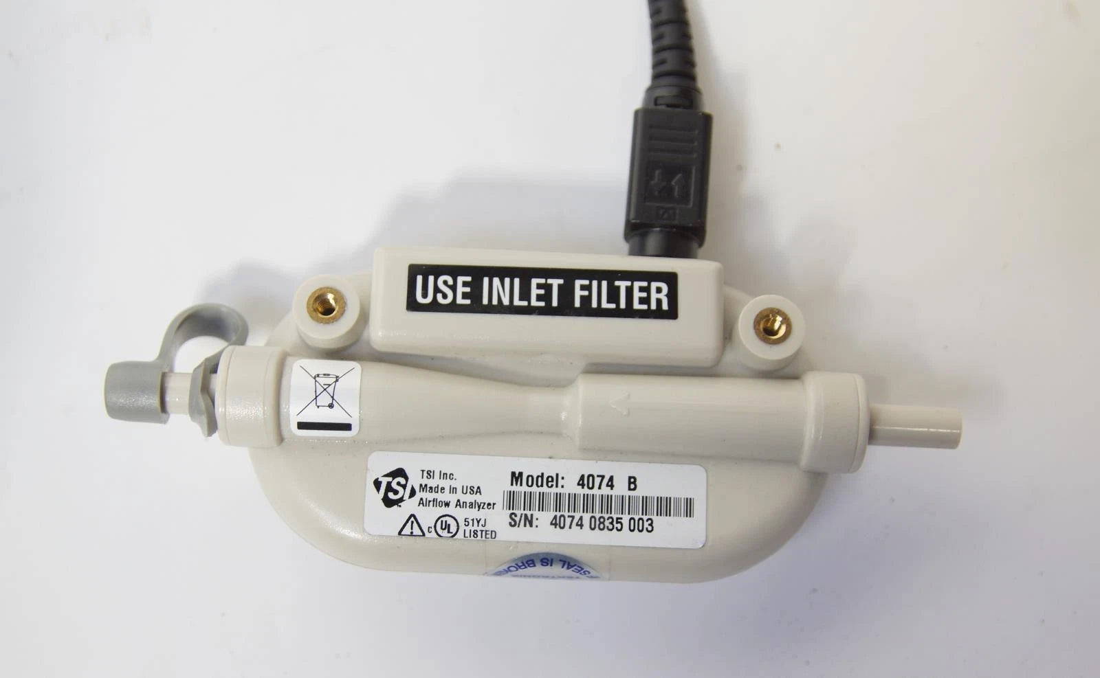 TSI Certifier FA Controler 4078 W/ 4074 Low Flow Module