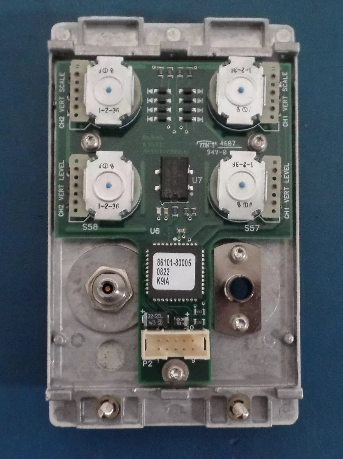 Agilent 86105B Front Panel – Replacement Front Panel for Agilent 86105B Optical/Electrical Module