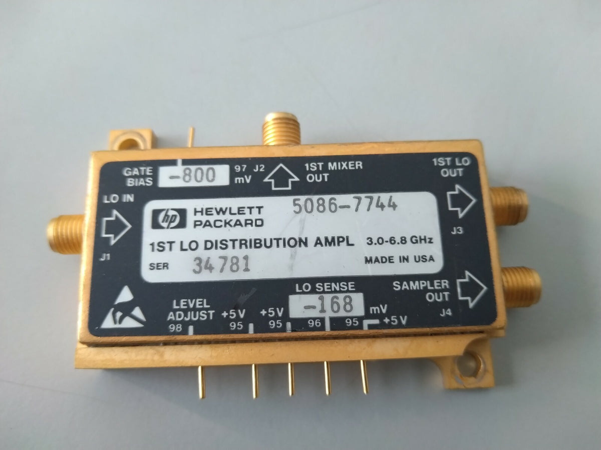 5086-7744 1st LO Distribution Amplifier for 8594E Spectrum Analyzer