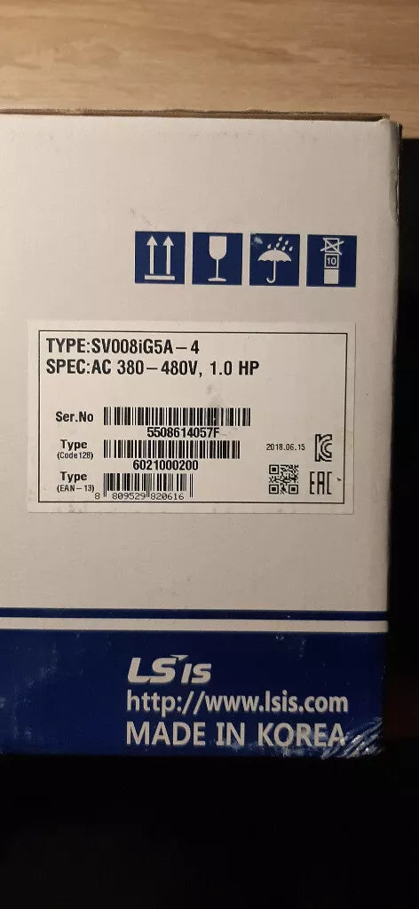 One New LS SV008IG5A-4 Inverter 0.75kW with Expedited Shipping