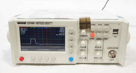 MOHR CT-100B Automatic Metallic TDR Cable Tester CT100 CALIBRATED