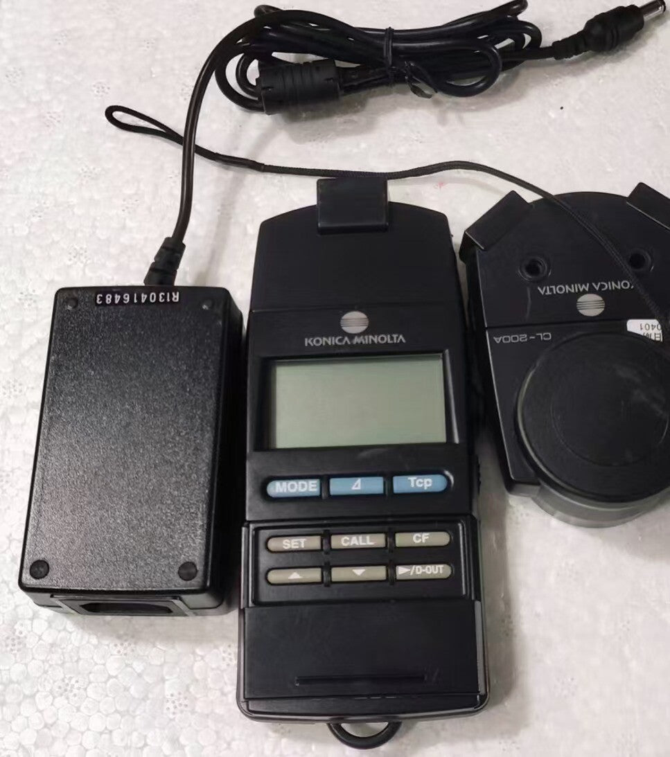 Konica Minolta CL-200A Chroma Meter Color Temperature Measurement
