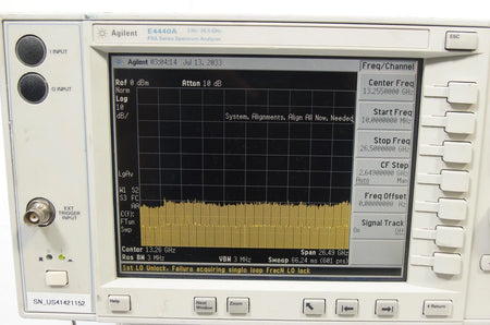 AGILENT E4440A PSA Series 3Hz to 26.5GHz Spectrum Analyzer AS-IS