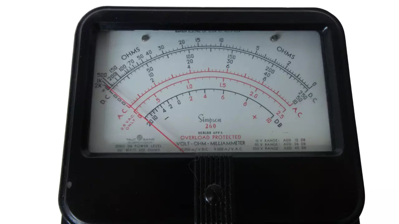 Simpson 260 Series AFP-1 Volt/Ohm/Milliammeter