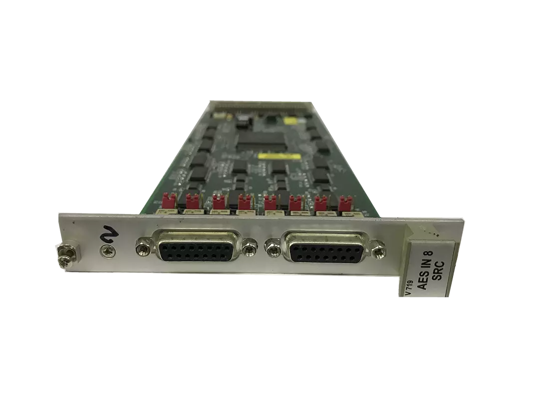 V719 AES/SRC Input Card 8-CH with Integrated Sample-Rate Converter for VADIS V88