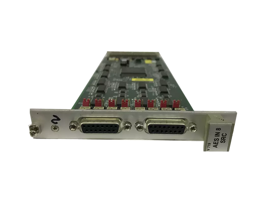 V719 AES/SRC Input Card 8-CH with Integrated Sample-Rate Converter for VADIS V88
