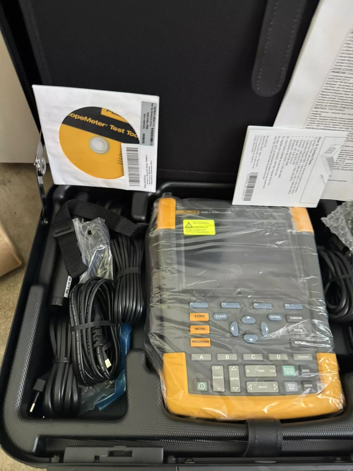 Fluke 190M-4 4 Channel 200 MHz Medical ScopeMeter - NEW SEALED