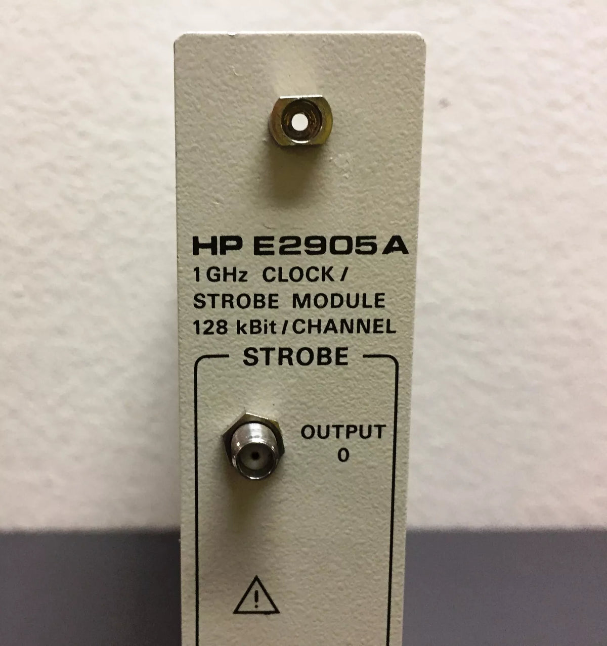 HP/Agilent/Keysight E2905A 1 GHz Clock/Strobe Module 128KBit