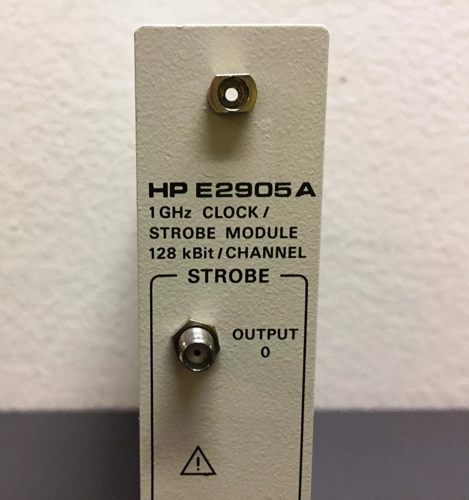 HP/Agilent/Keysight E2905A 1 GHz Clock/Strobe Module 128KBit