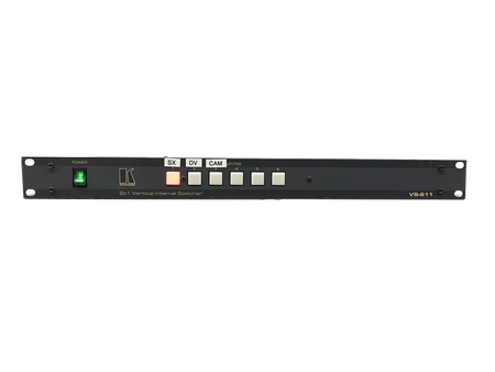 Kramer 6x1 Composite Video and Balanced Stereo Audio Switcher