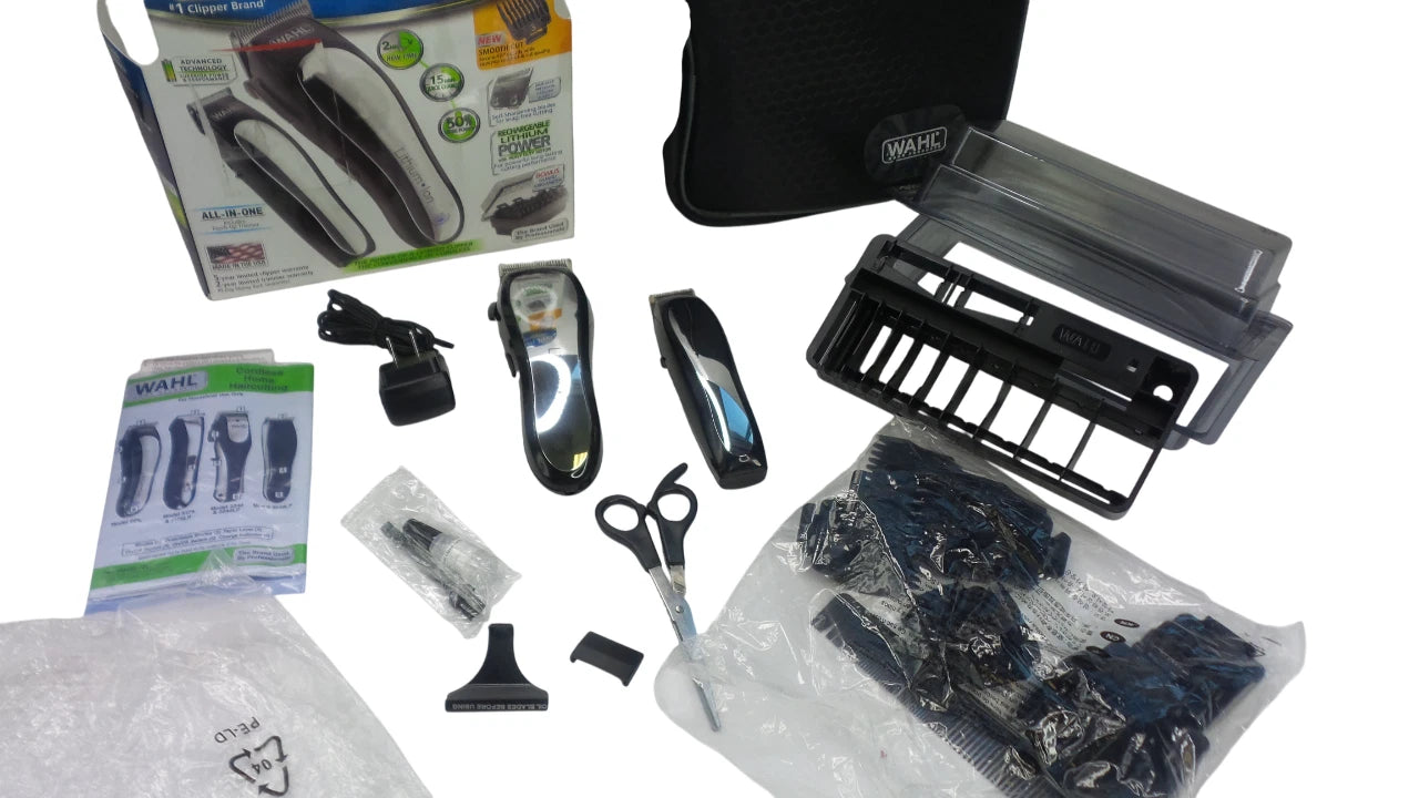 Wahl Lithium Ion Pro Men Cordless Haircut Kit Finishing Trimmer - Free shipping