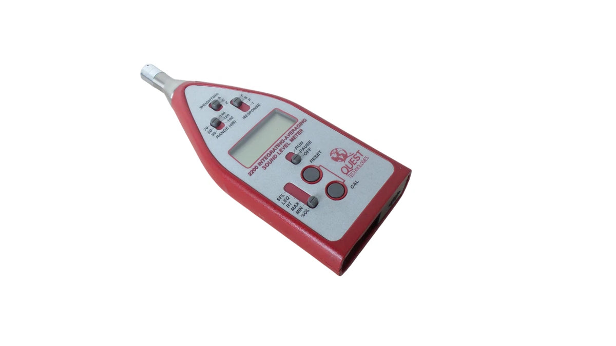 Quest Tech 2200 Integrating Averaging Sound Level Meter with VAUNIX LDA-602E
