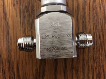 Parker Veriflo 45700505 Diaphragm Valve, 930AOPLPNCSFSMM2.3