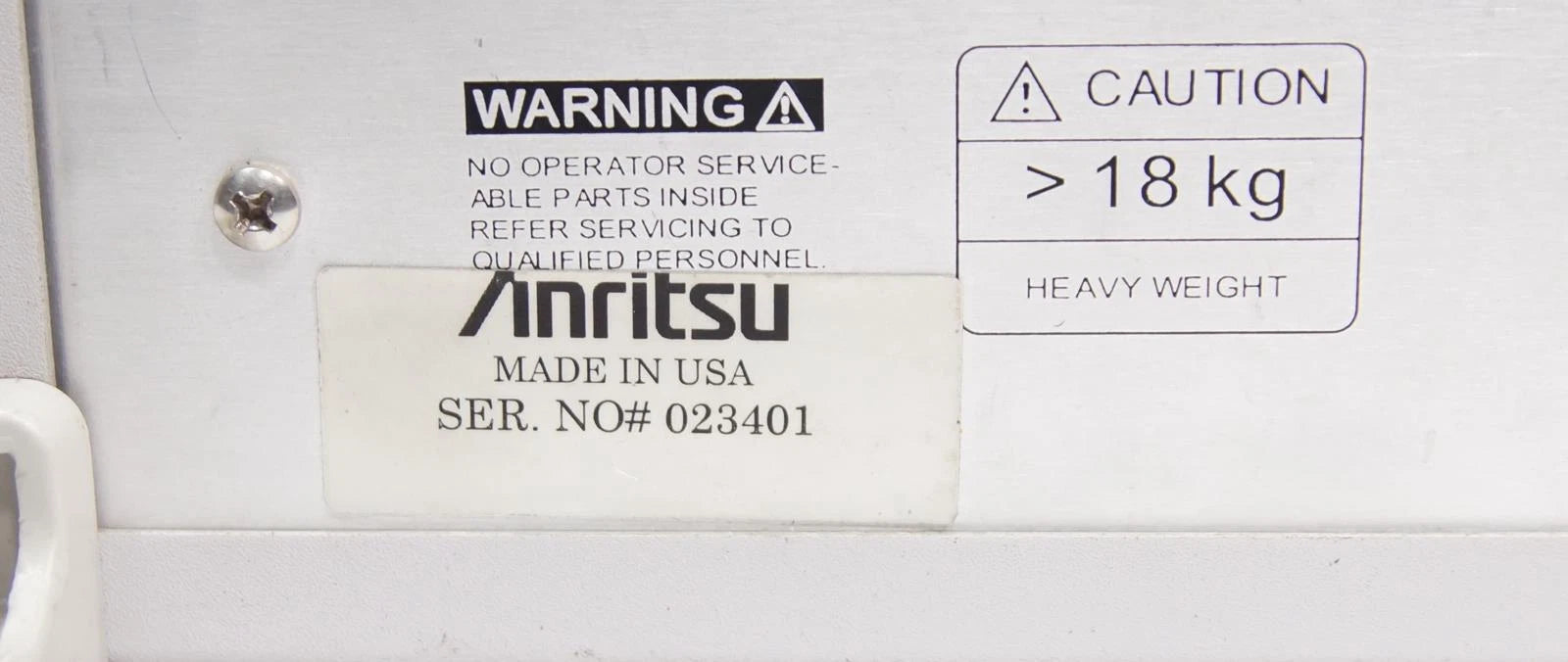 Anritsu 37269C Vector Network Analyzer 40MHz - 40GHz
