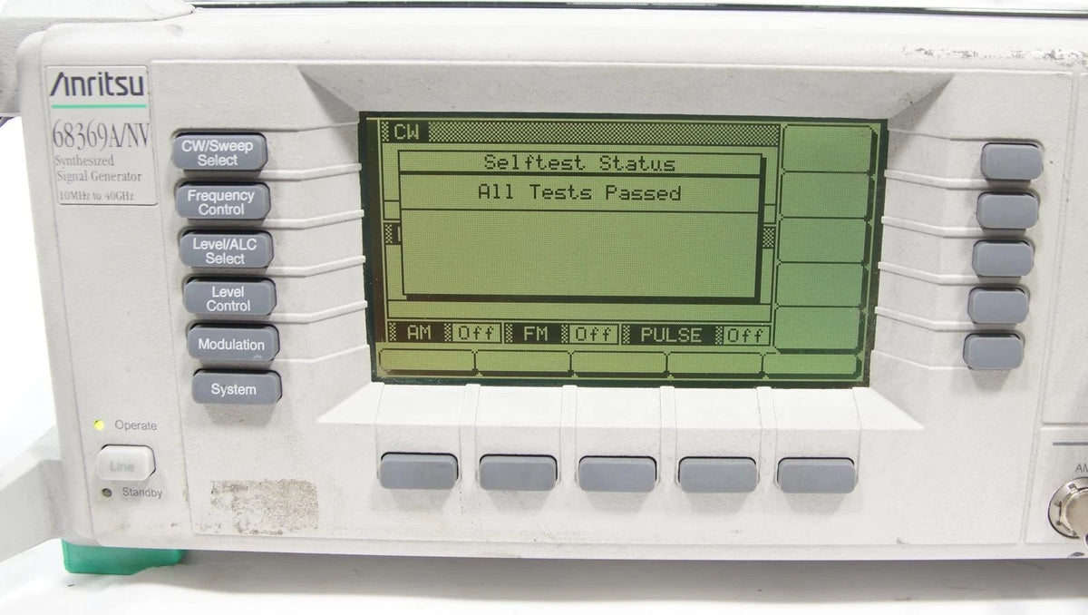 Anritsu 68369 A/NV 10 MHz - 40 GHz Synthesized Signal Generator