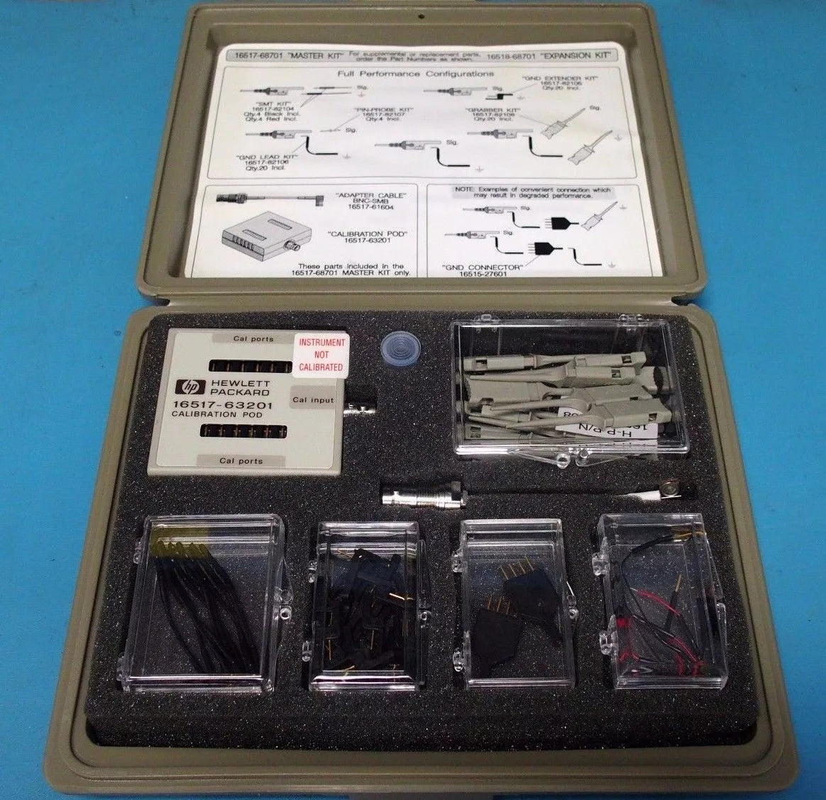 HP Agilent Keysight 16517-68701 Master Board Accessory Kit