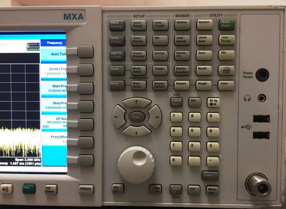 Agilent/Keysight N9020A MXA Signal Analyzer 10Hz - 3.6GHz
