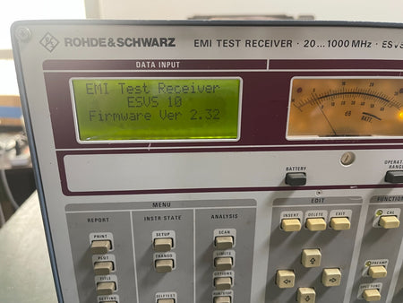 Rohde & Schwarz ESVS10 EMI Test Receiver 20 MHz - 1000 MHz _5165 - XG eqpt