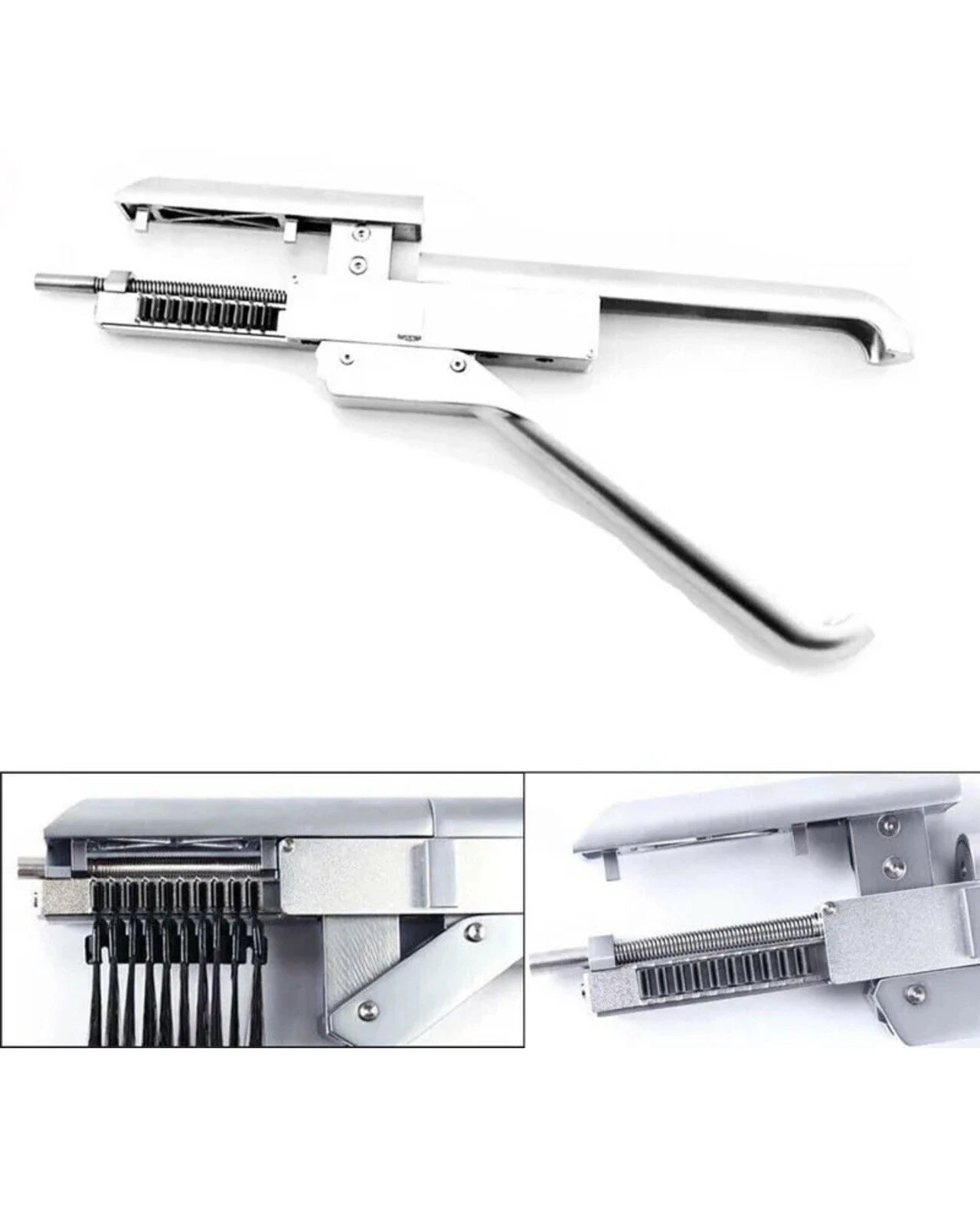 6D Extension Machine Salon Fusion Tool Connector Human Hair Extension Kit Set