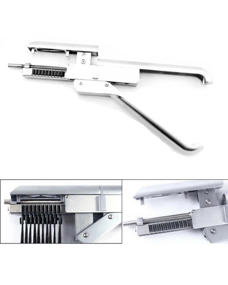 6D Extension Machine Salon Fusion Tool Connector Human Hair Extension Kit Set