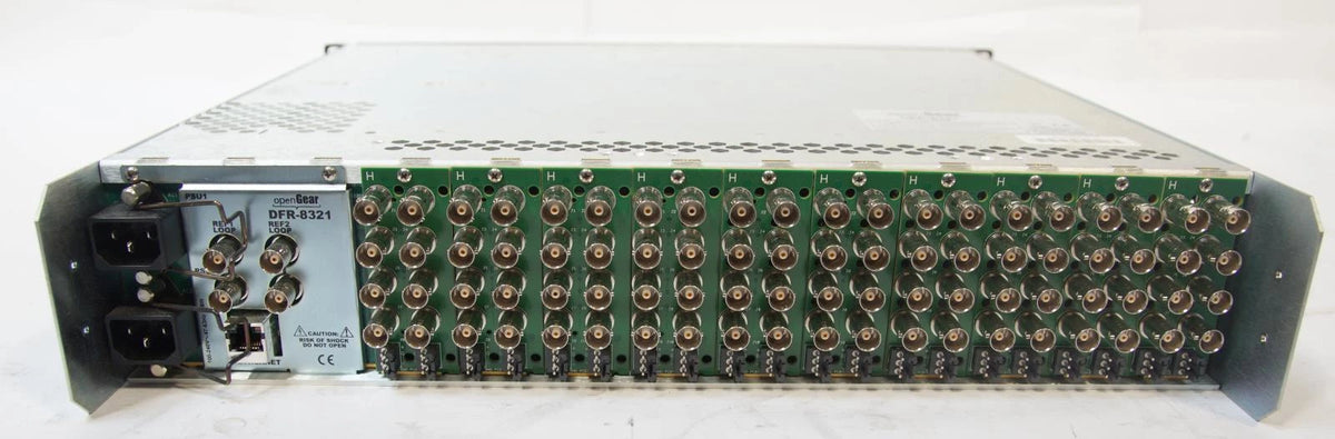 Blackmagic Design OpenGear DFR-8321 2RU Module Frame w SDI to Analog Converters