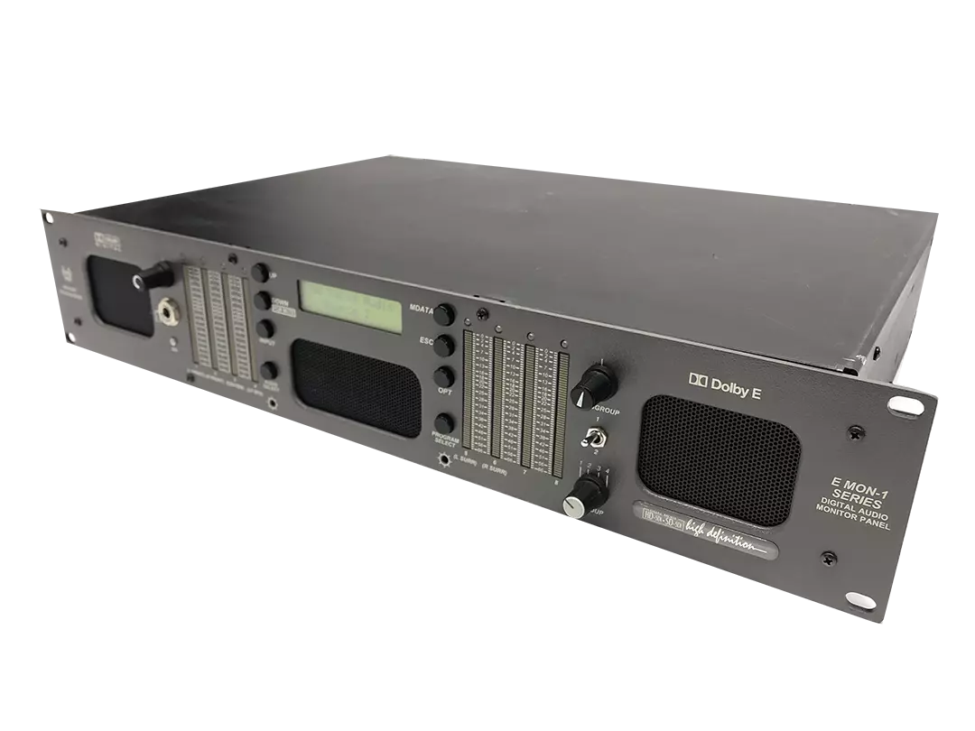 Wohler E MON-1/HD 8 Channel Audio Monitor for Dolby E, Dolby Digital, and PCM