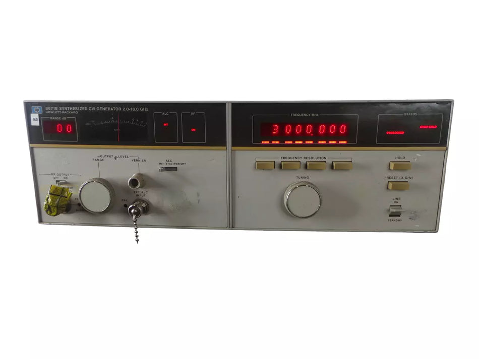 HP 8671B CW Generator 2.0 to 18GHz High Frequency Signal Source