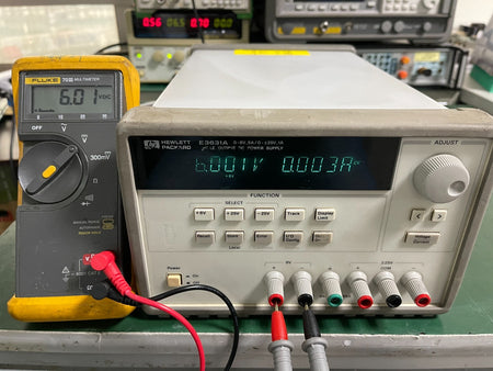 HP Agilent E3631A Triple Output DC Power Supply w/ Opt. 0E9 _6409 - XG eqpt