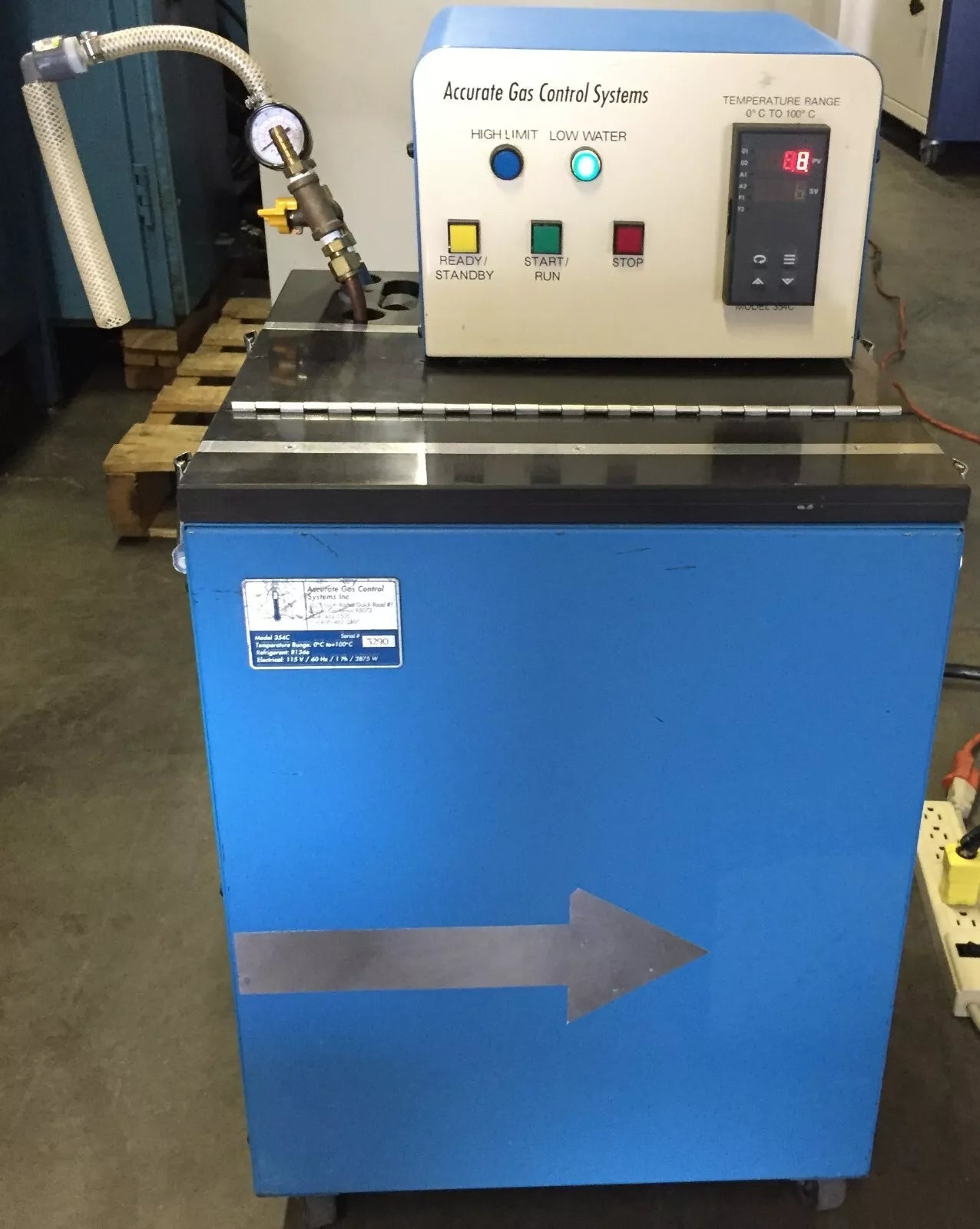 Accurate Gas Control Systems 354C Chiller Circulator