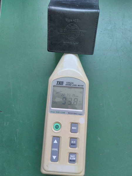 TES 1352A Programmable Sound Level Meter w/ RS232 - XG eqpt