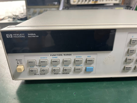 HP Agilent 3458A 8 1/2 Digit Multimeter _19012 - XG eqpt