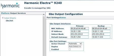 Harmonic ELC9K Electra 9240 Universal Multi-Service Encoder 2x IOM-FLEX-DHC