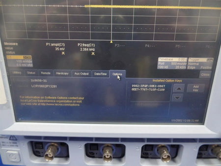 Lecroy 6050 Waverunner 500 MHz Oscilloscope Quad 5 Gs/s