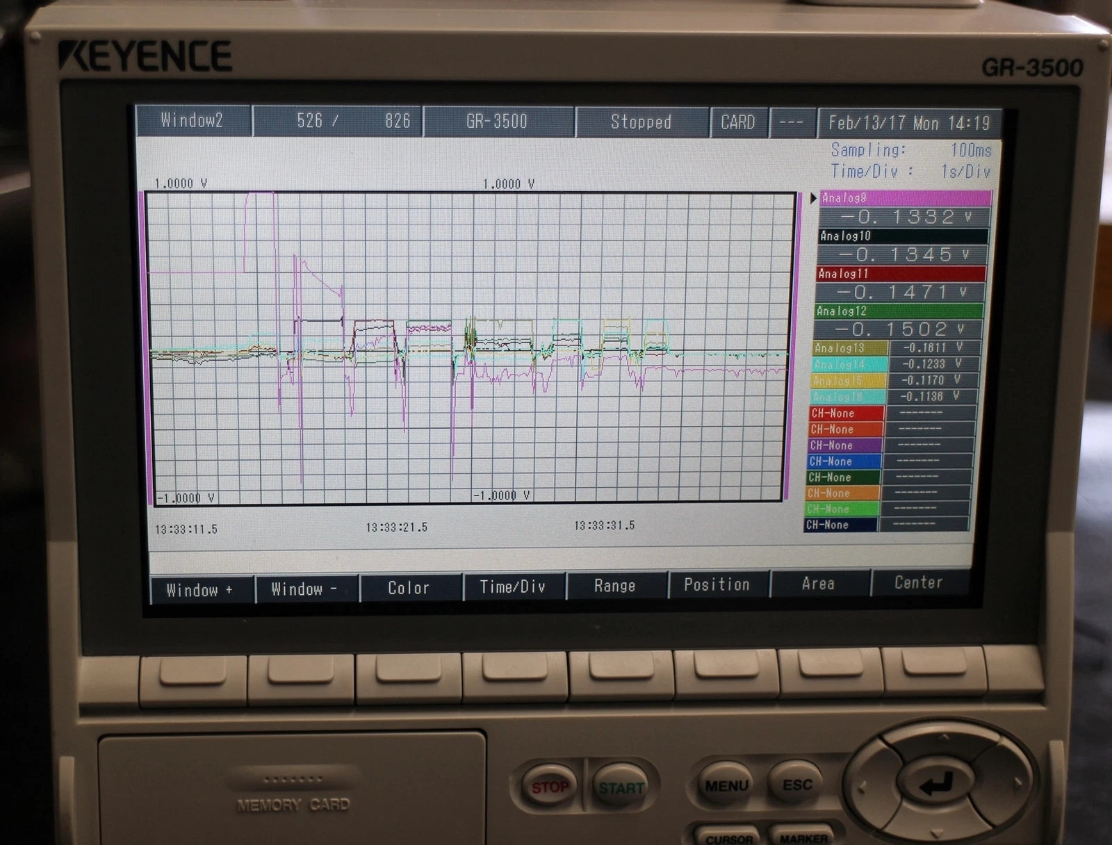 Keyence GR-3500 16ch Recorder: Advanced Data Logging Solution