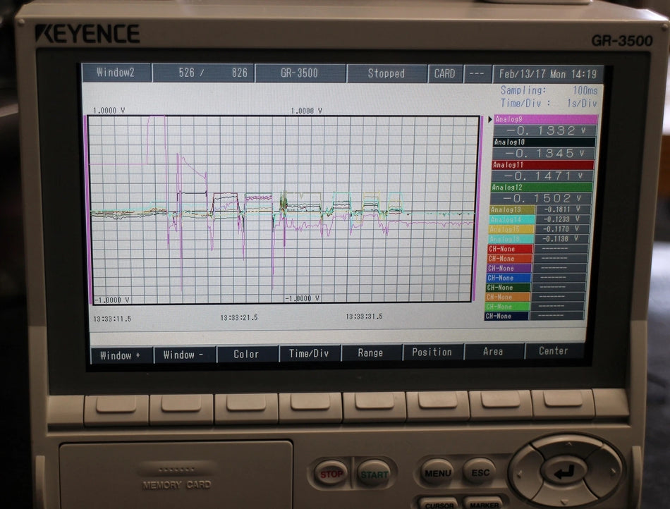 Keyence GR-3500 16ch Recorder: Advanced Data Logging Solution