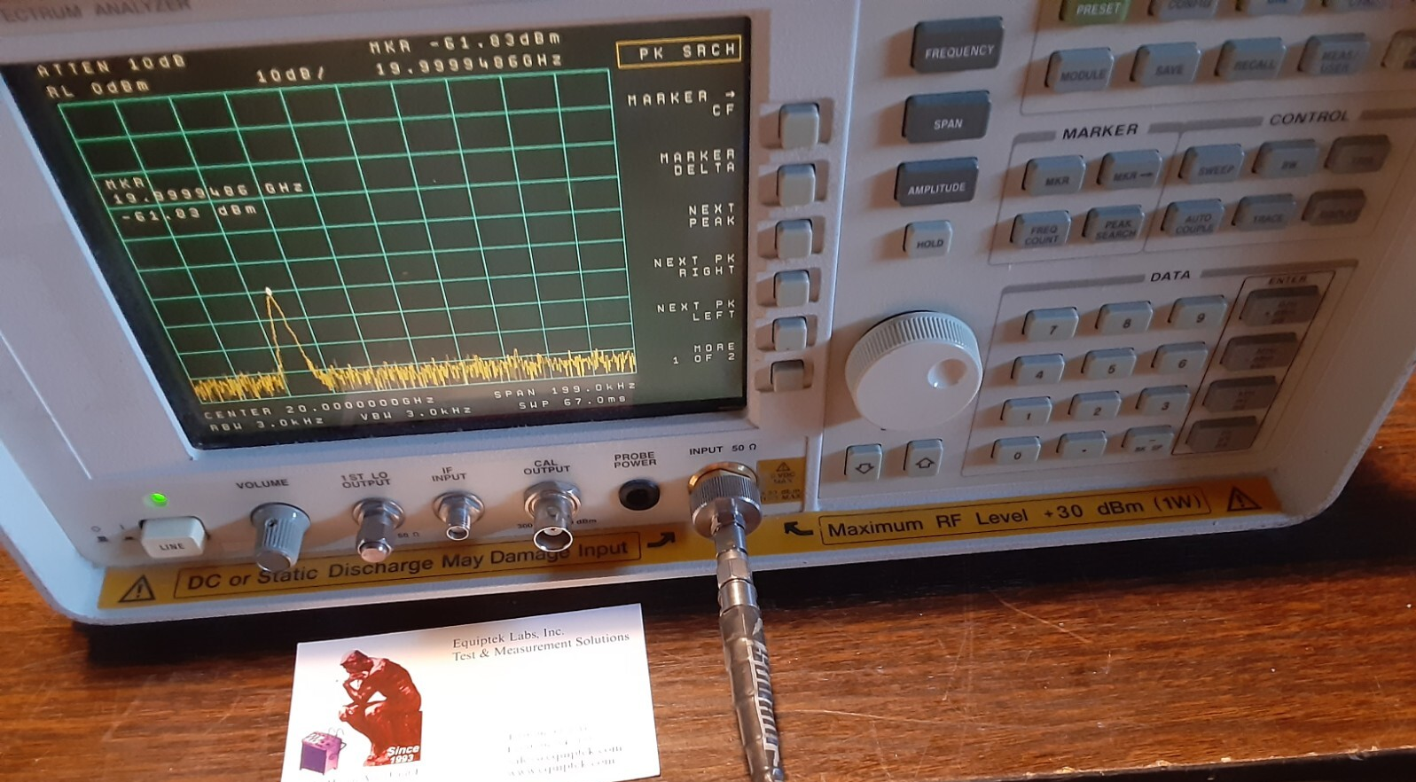 Agilent 8564EC Spectrum Analyzer 40 GHz Module