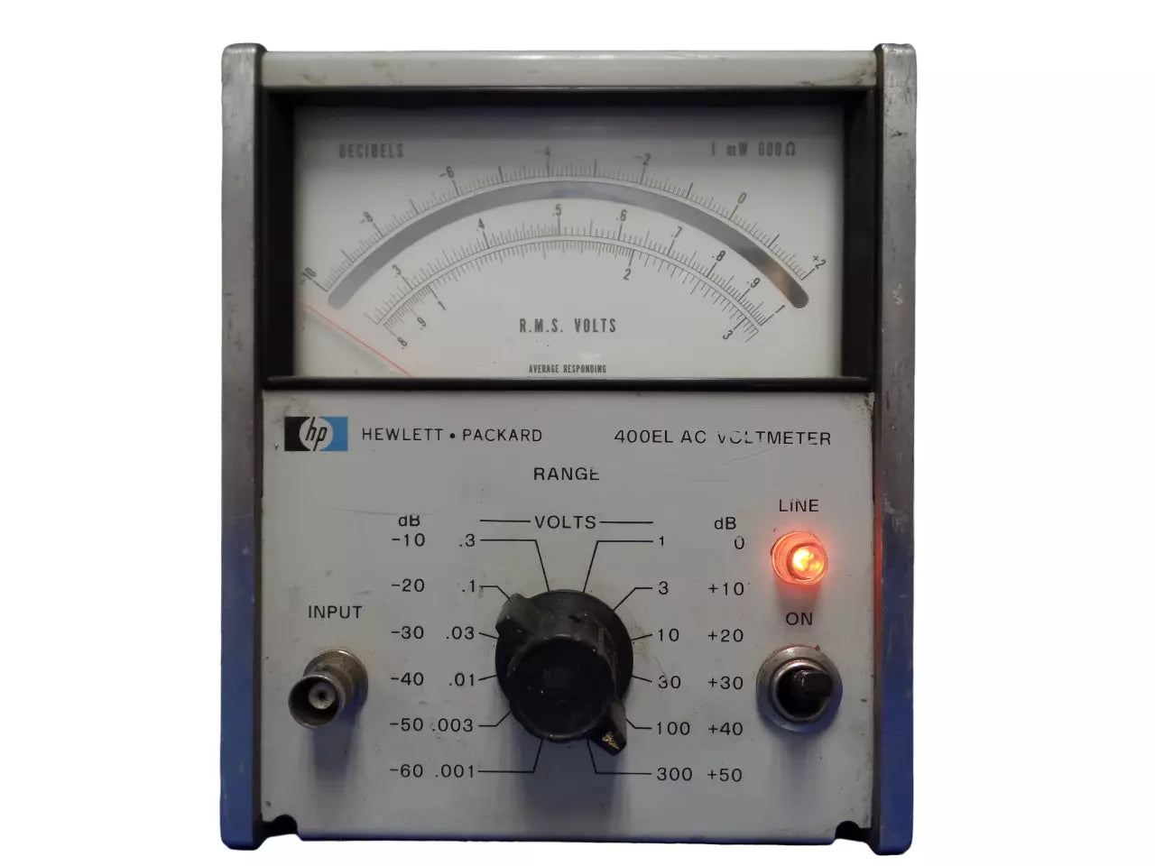 HP Hewlett Packard 400EL AC Voltmeter - High-Quality Electrical Measuring Tool