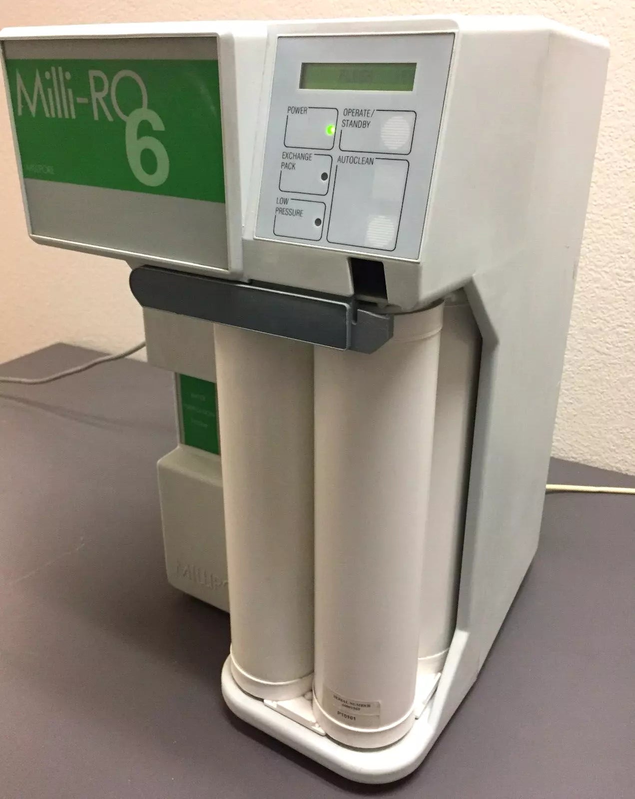 MilliPore ZFROL6006 Milli-Q Plus OF Water Purification System