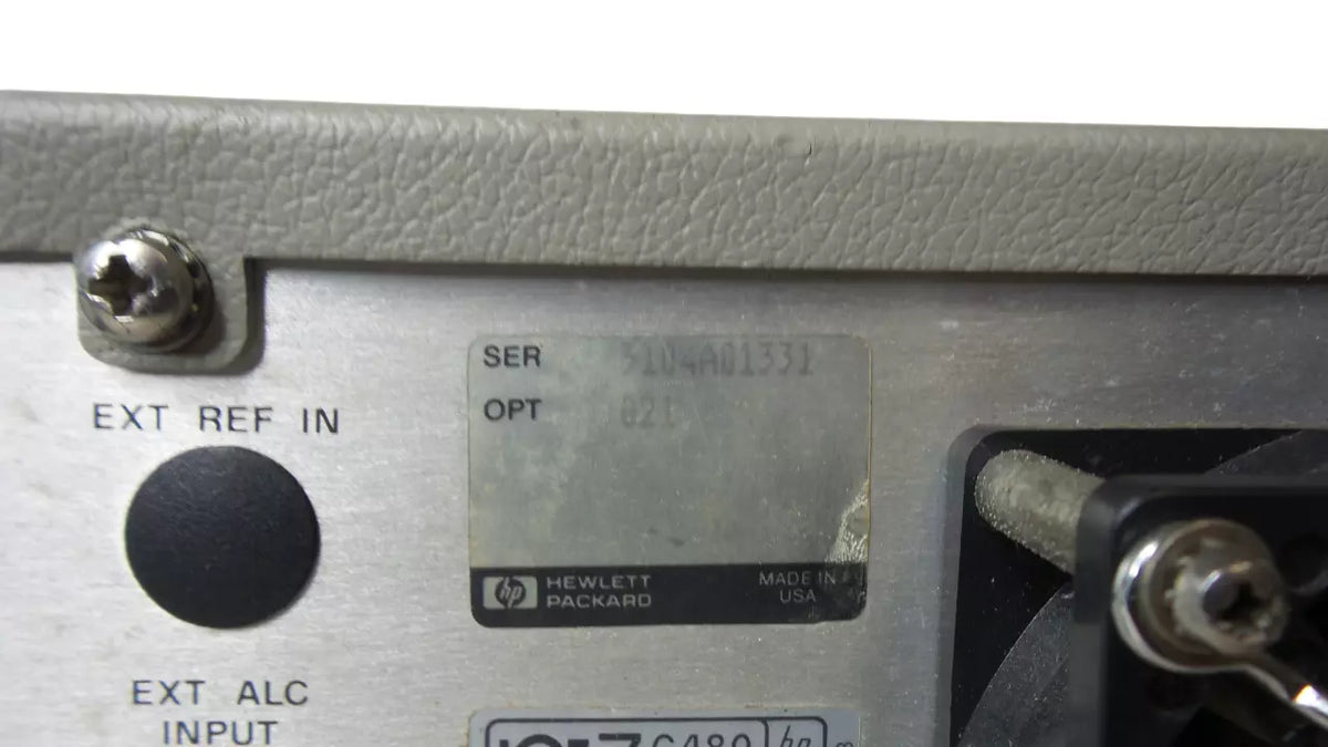 Hewlett Packard 8590B Spectrum Analyzer 9KHZ....1.8GHZ