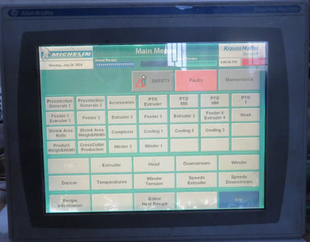 Allen Bradley 2711P-RDT15C PanelView Plus 1500 Color Display